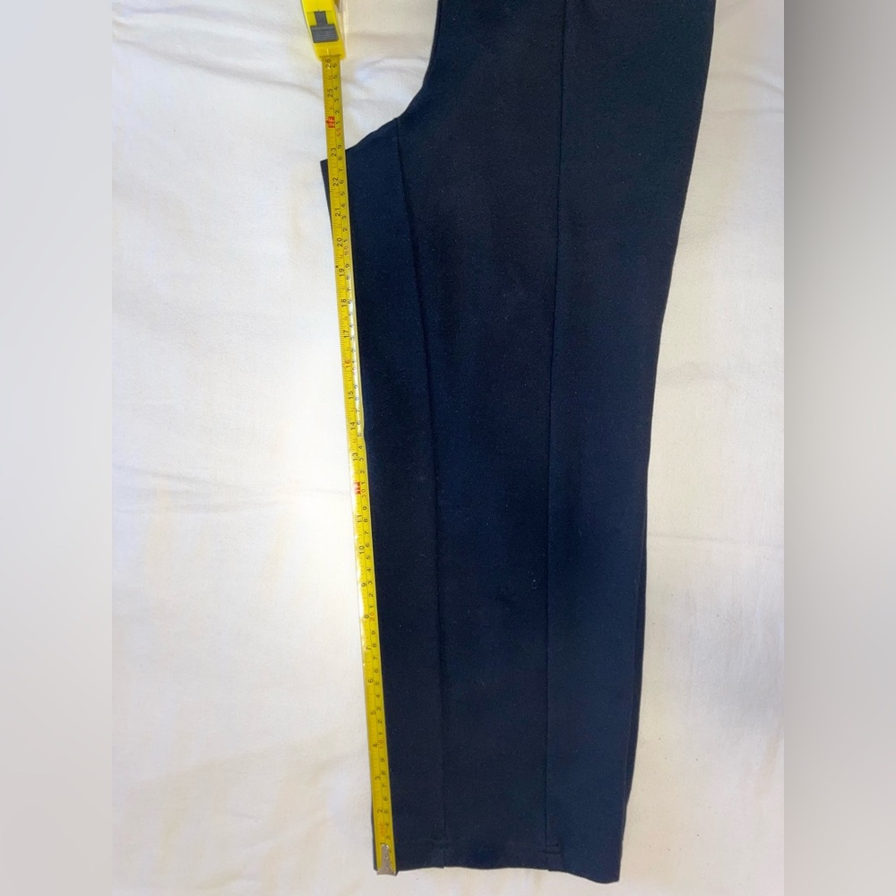 43 AVENUE DRESS BLACK PANT EXCELLENT CONDITIONS SIZE 14/16 PETITE SPANDEX WAIST